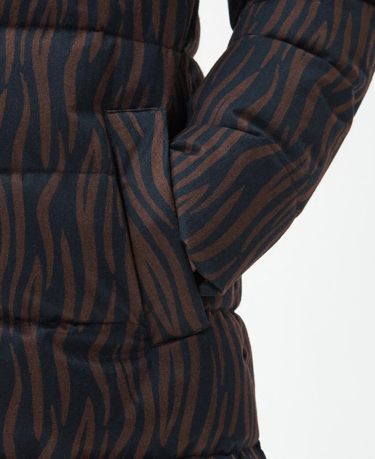 Barbour Printed Holkham Quilted Jacket