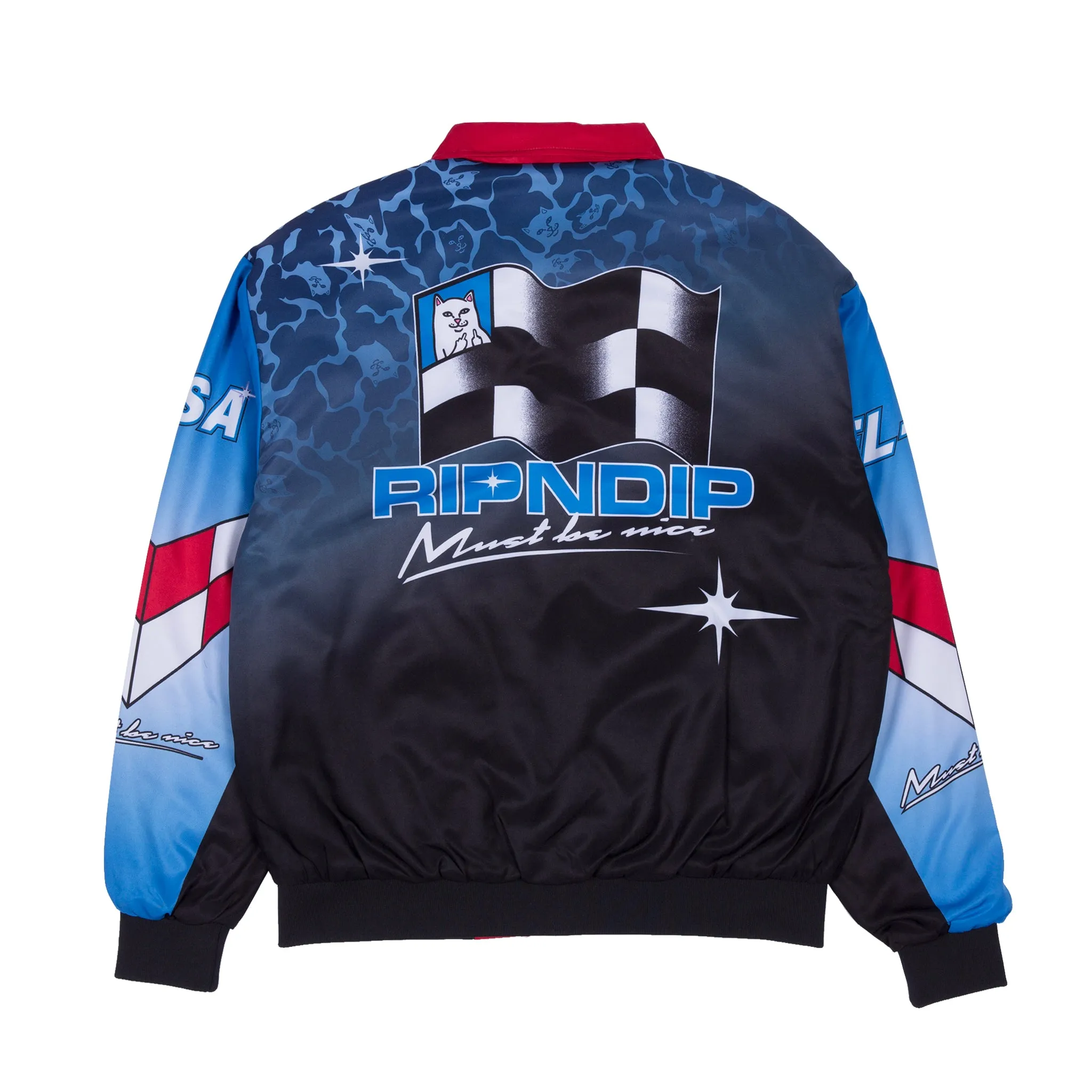 Nascar Nerm Puffy Racing Jacket (Multi)