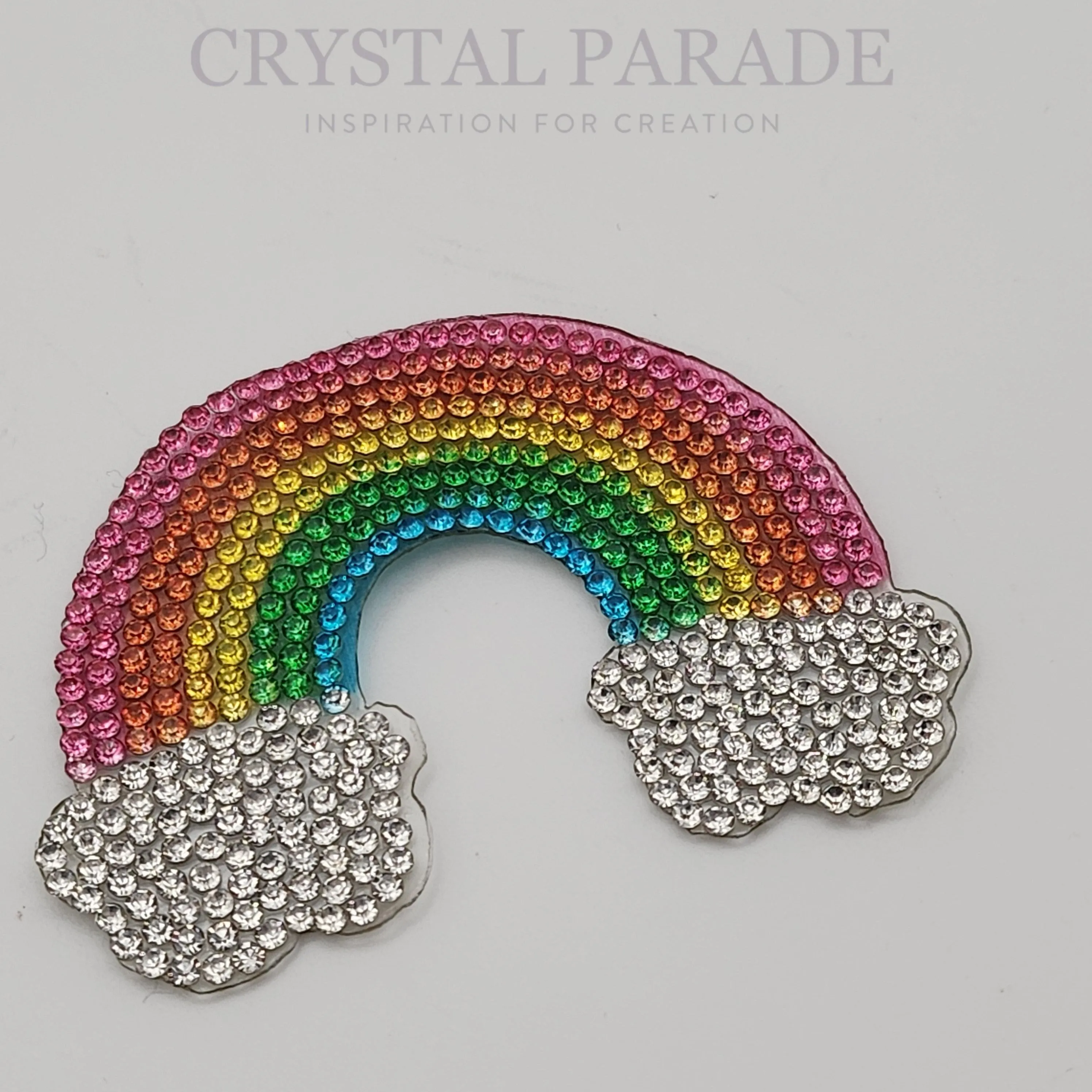 Zodiac Hotfix Crystal Iron on Transfer - Rainbow